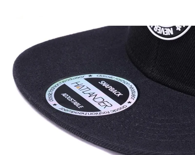 6panels Bone Black Mesh Truck Hip Hop Caps for Men and Women