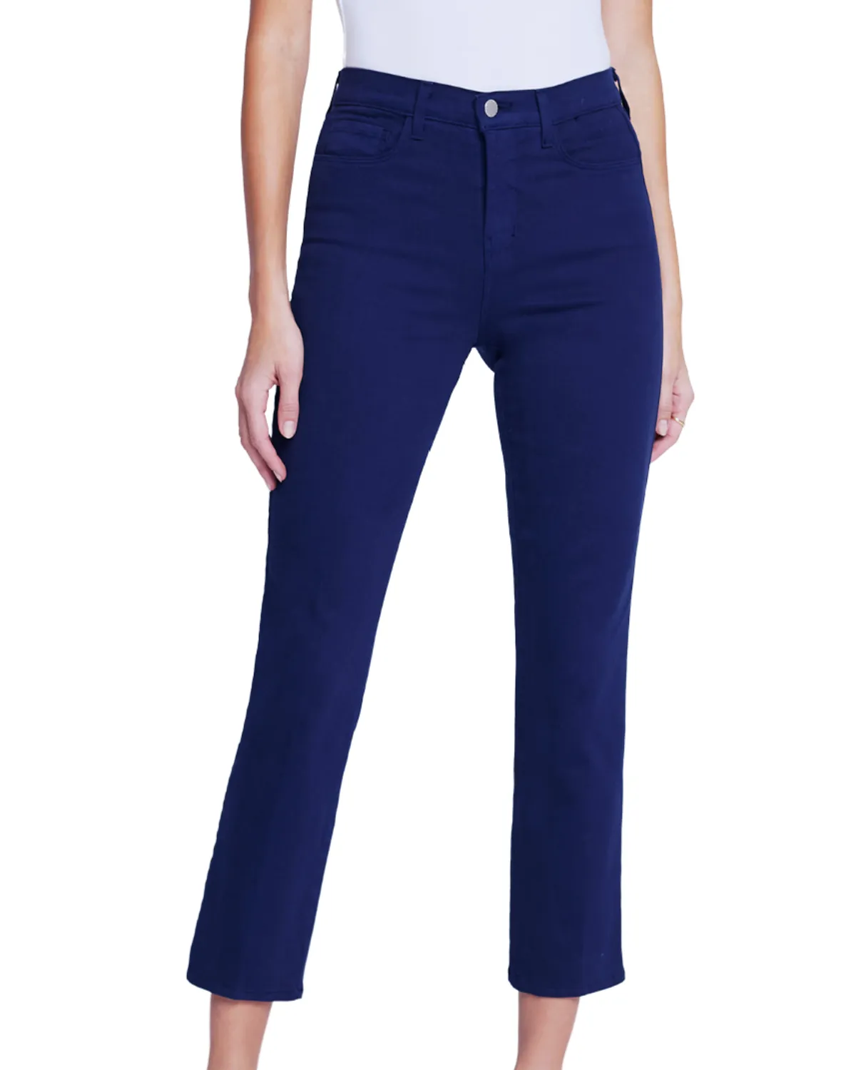 Alexia HR Crop Denim (Midnight)