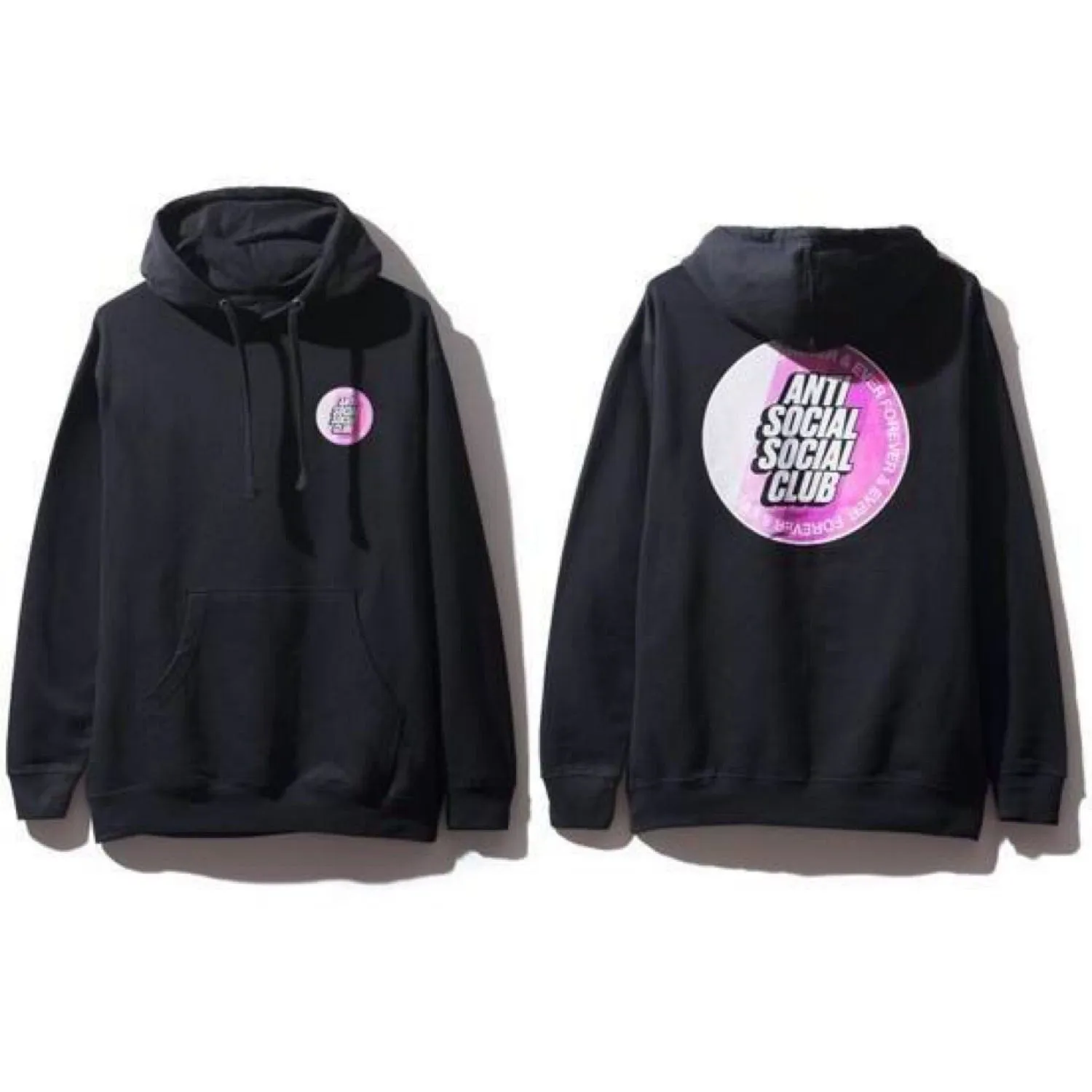 ANTI SOCIAL SOCIAL CLUB X SURF UP HOODIE BLACK