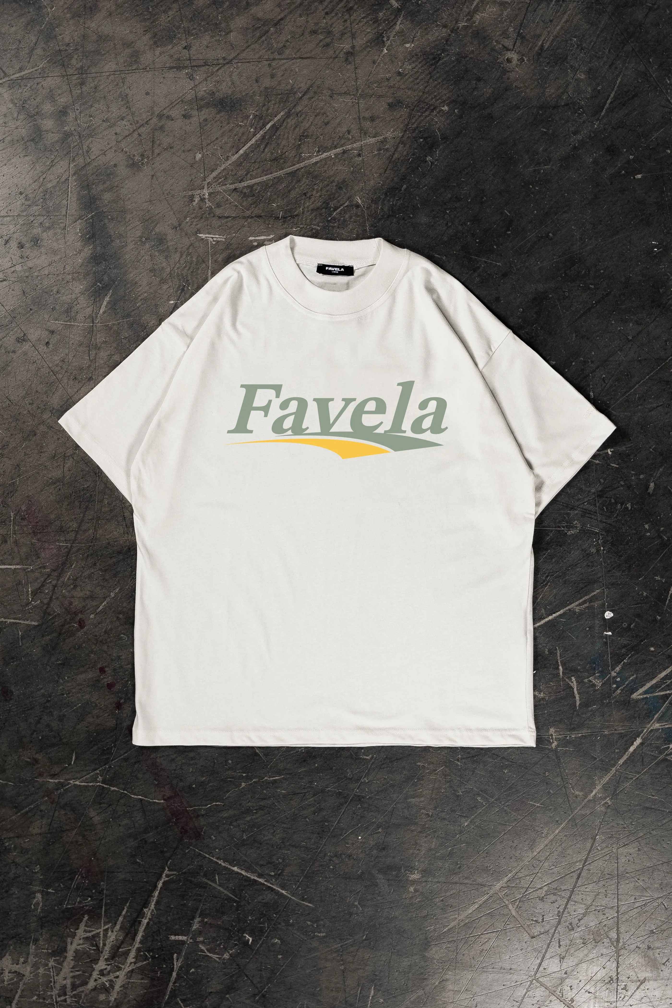 ARCED VANILLA T-SHIRT