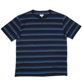 Arpenteur - Match T-shirt - Navy / Quadruple Blue