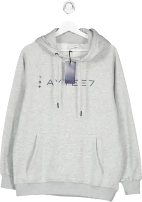 AYTEE7 Grey Authentic Hoodie UK L