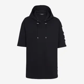 Balmain Short Sleeve Hoodie