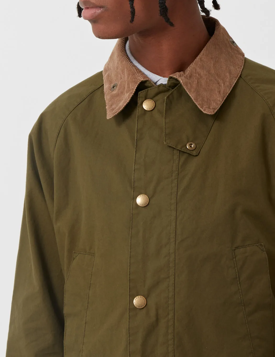 Barbour Washed Bedale (sl) Jacket - Green