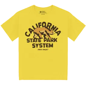 California State Park System Vintage Bear Logo Tee