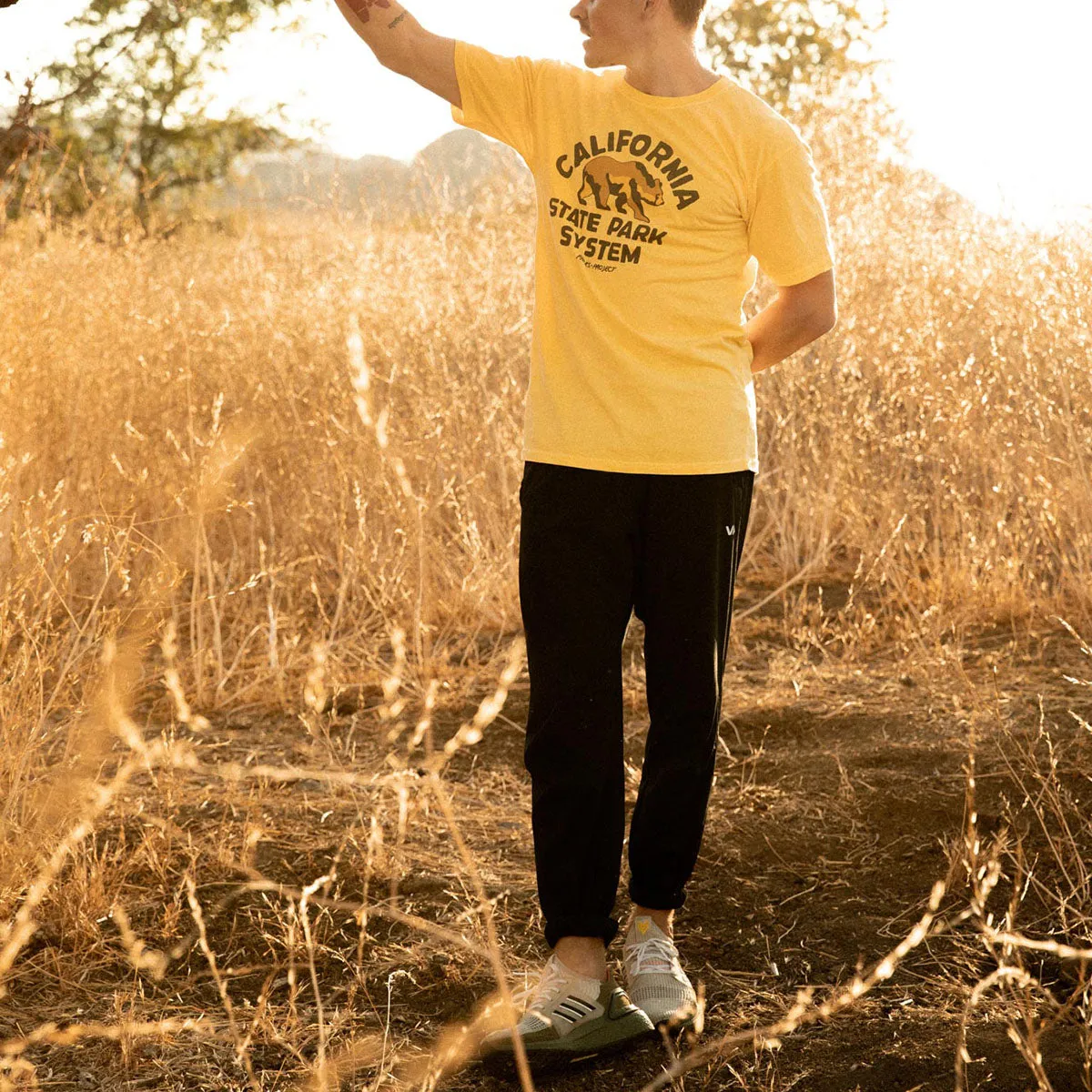 California State Park System Vintage Bear Logo Tee