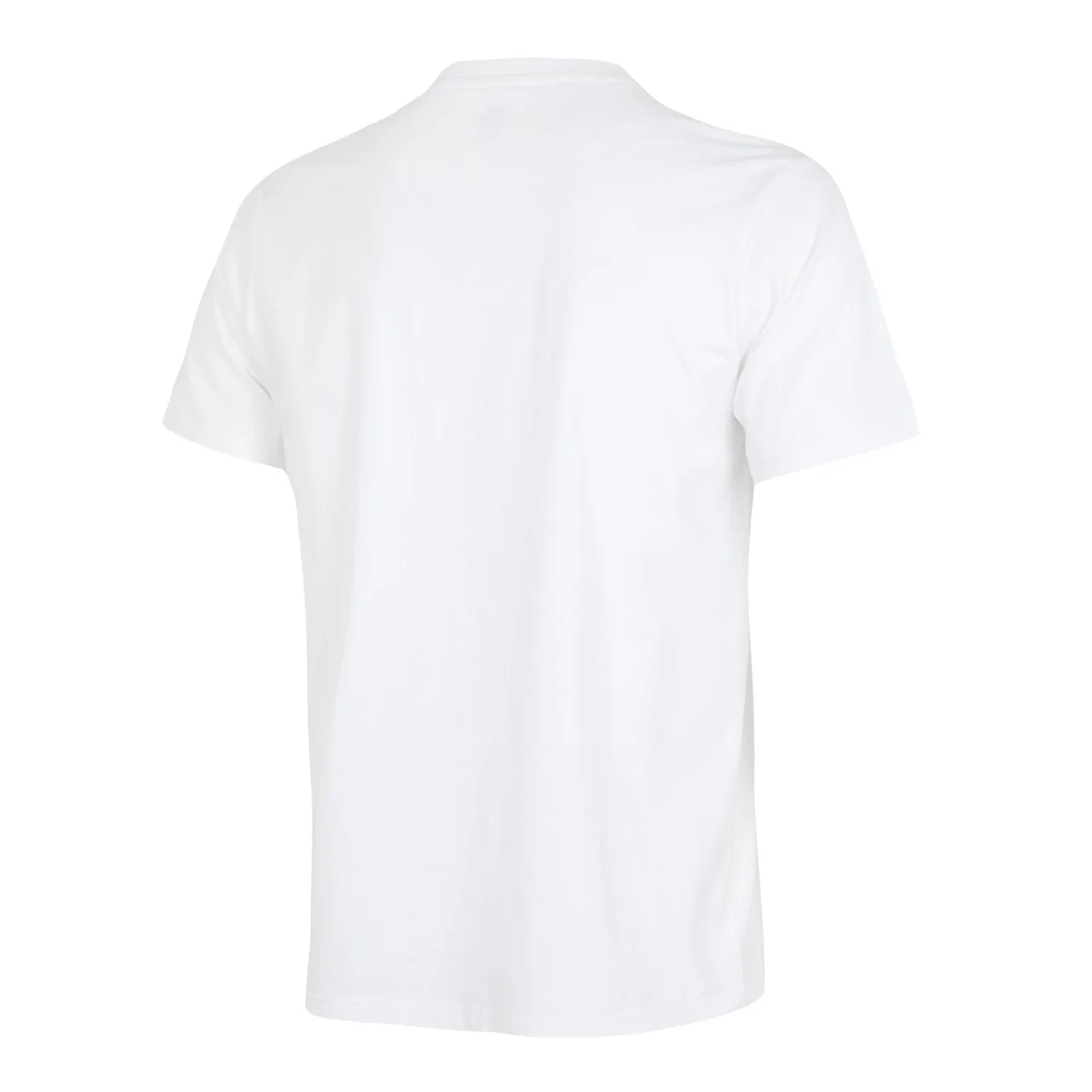 Camiseta Blanca Hombre Escudo Color Essentials