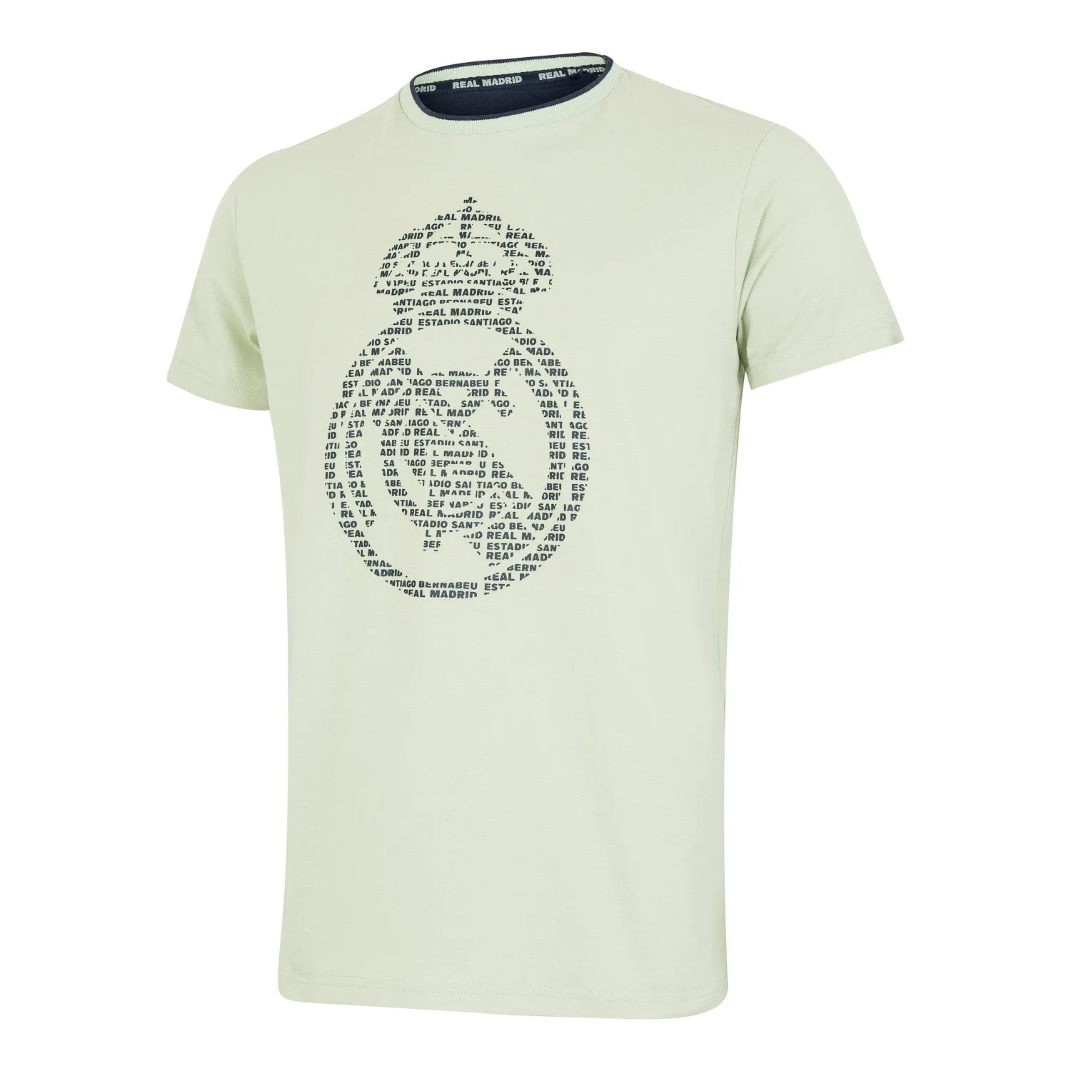 Camiseta Hombre Escudo 1902 Menta Azul Marino