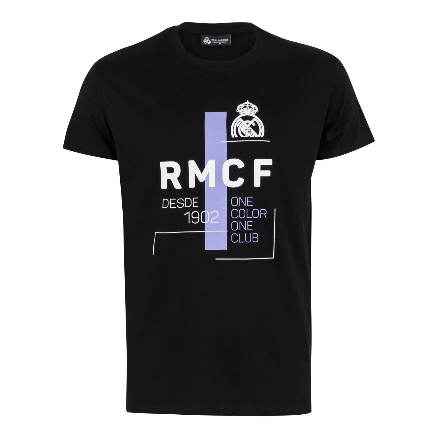 Camiseta Hombre RMCF Negra/Morada