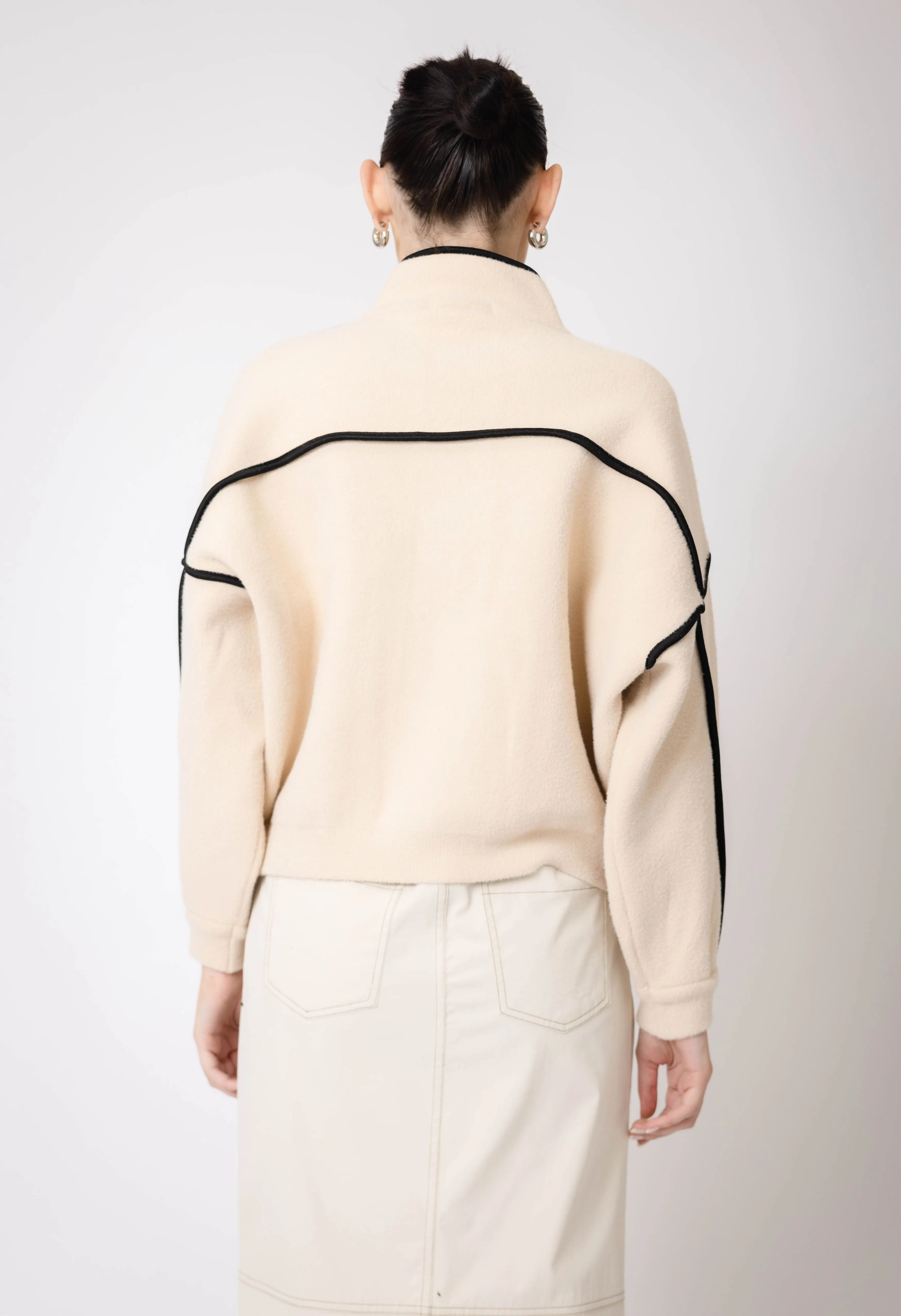 Cardi Jacket in Beige