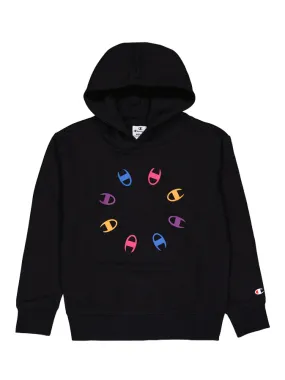 Champion Graphic girls' hoodie 404780 KK001 black