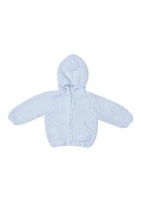 Chenille Hoodie - Light Blue