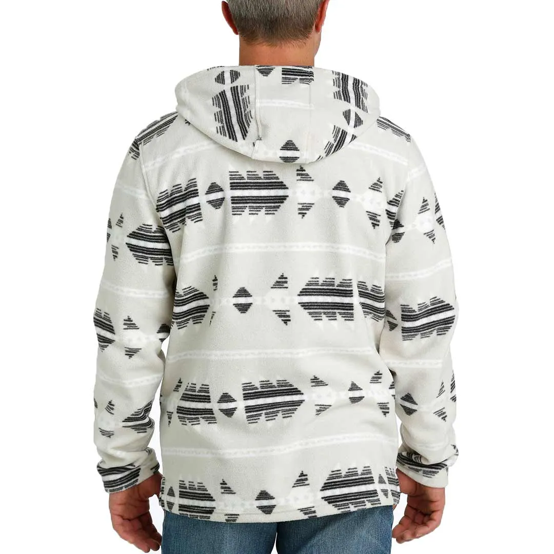 Cinch Men's Southwestern Print Polar Fleece Hoodie