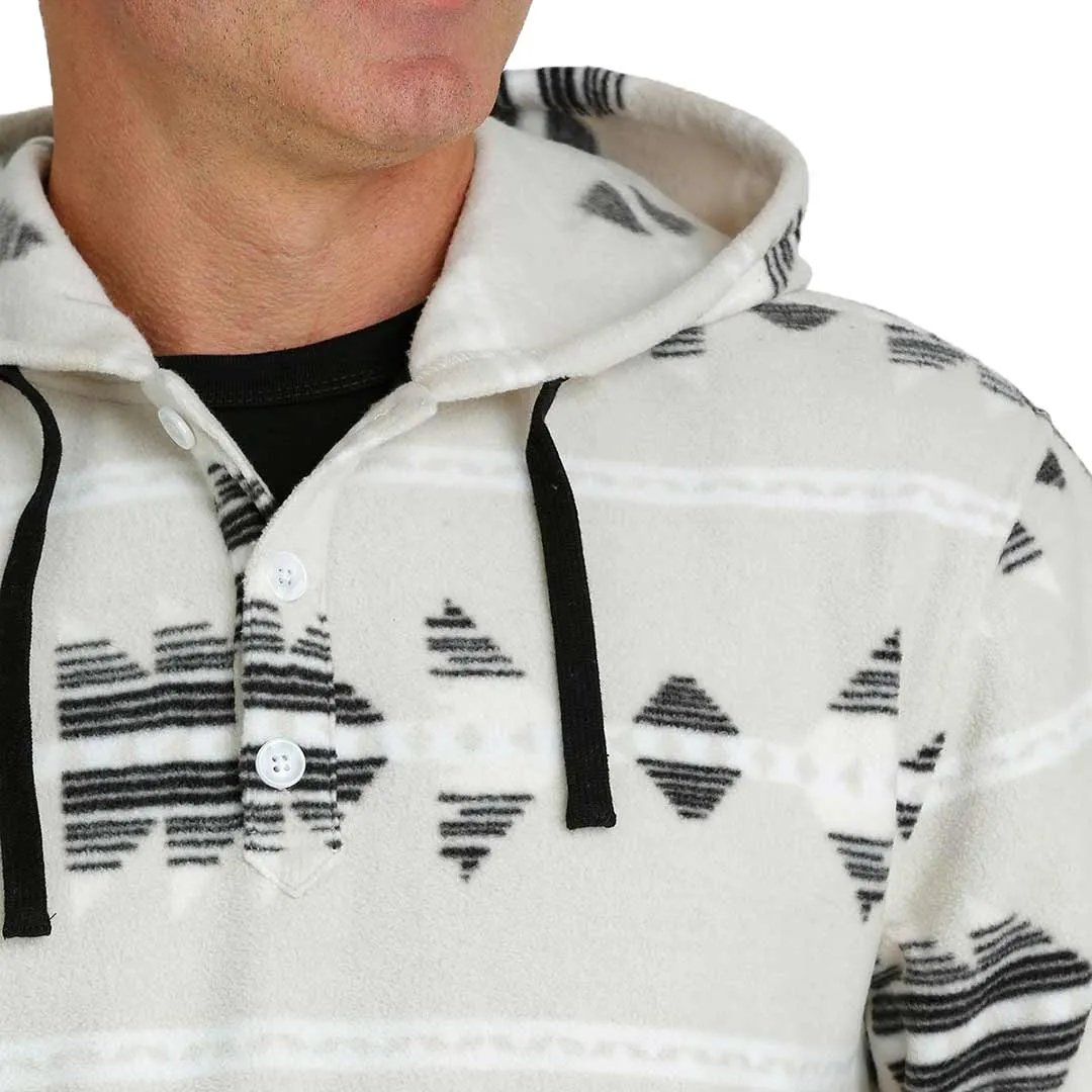 Cinch Men's Southwestern Print Polar Fleece Hoodie