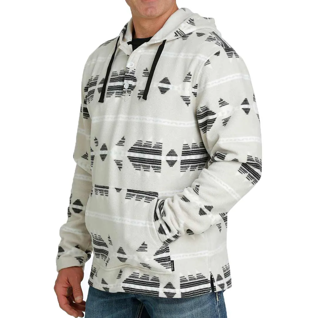 Cinch Men's Southwestern Print Polar Fleece Hoodie