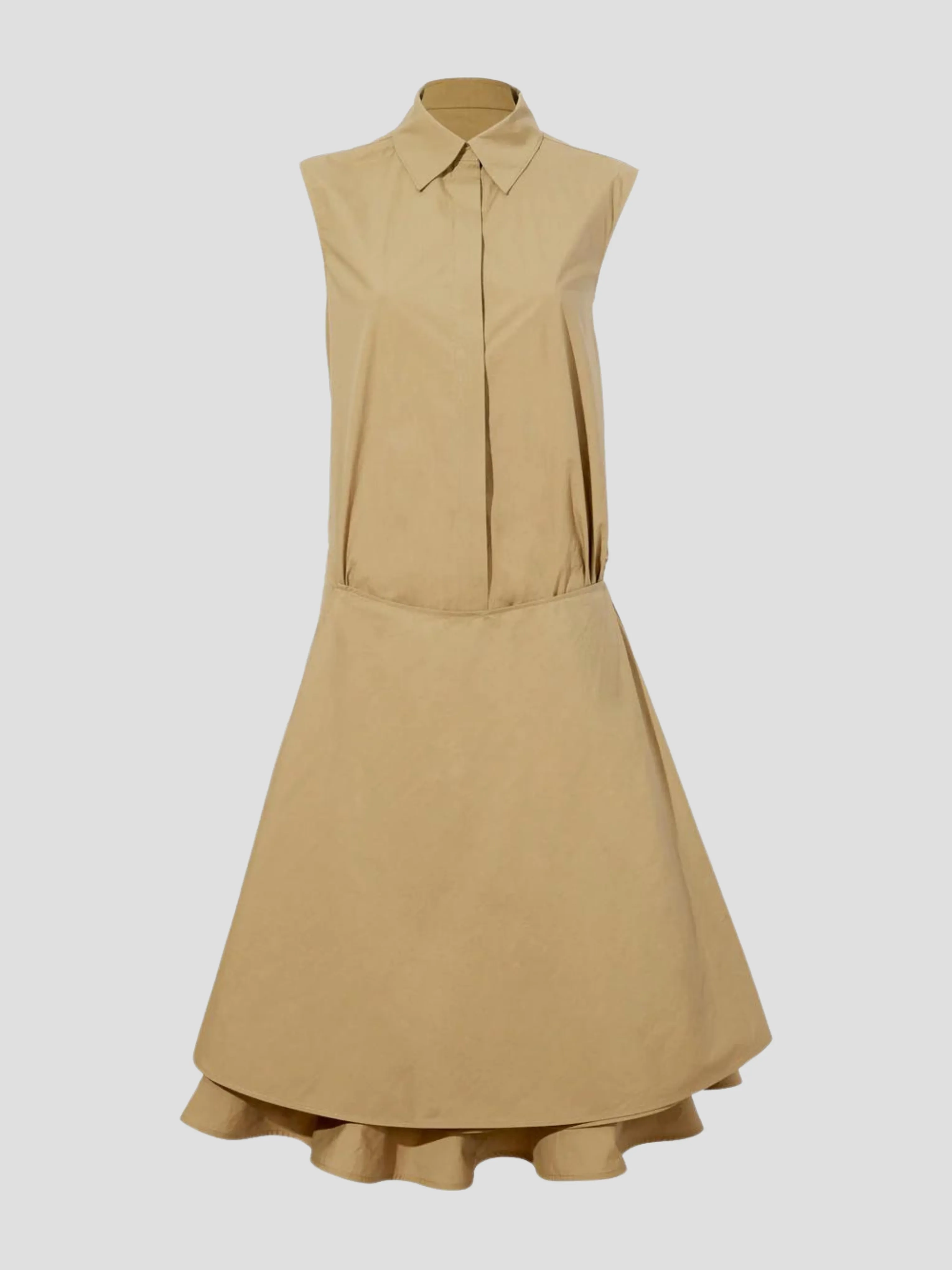 Cindy Dress In Washed Cotton Poplin