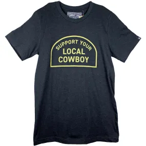 Cowboy Cool Men's Support Your Local Cowboy T-Shirt