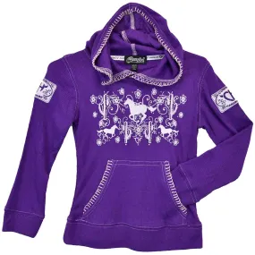 Cowgirl Hardware Toddler Girls' Horse Cactus Hoodie