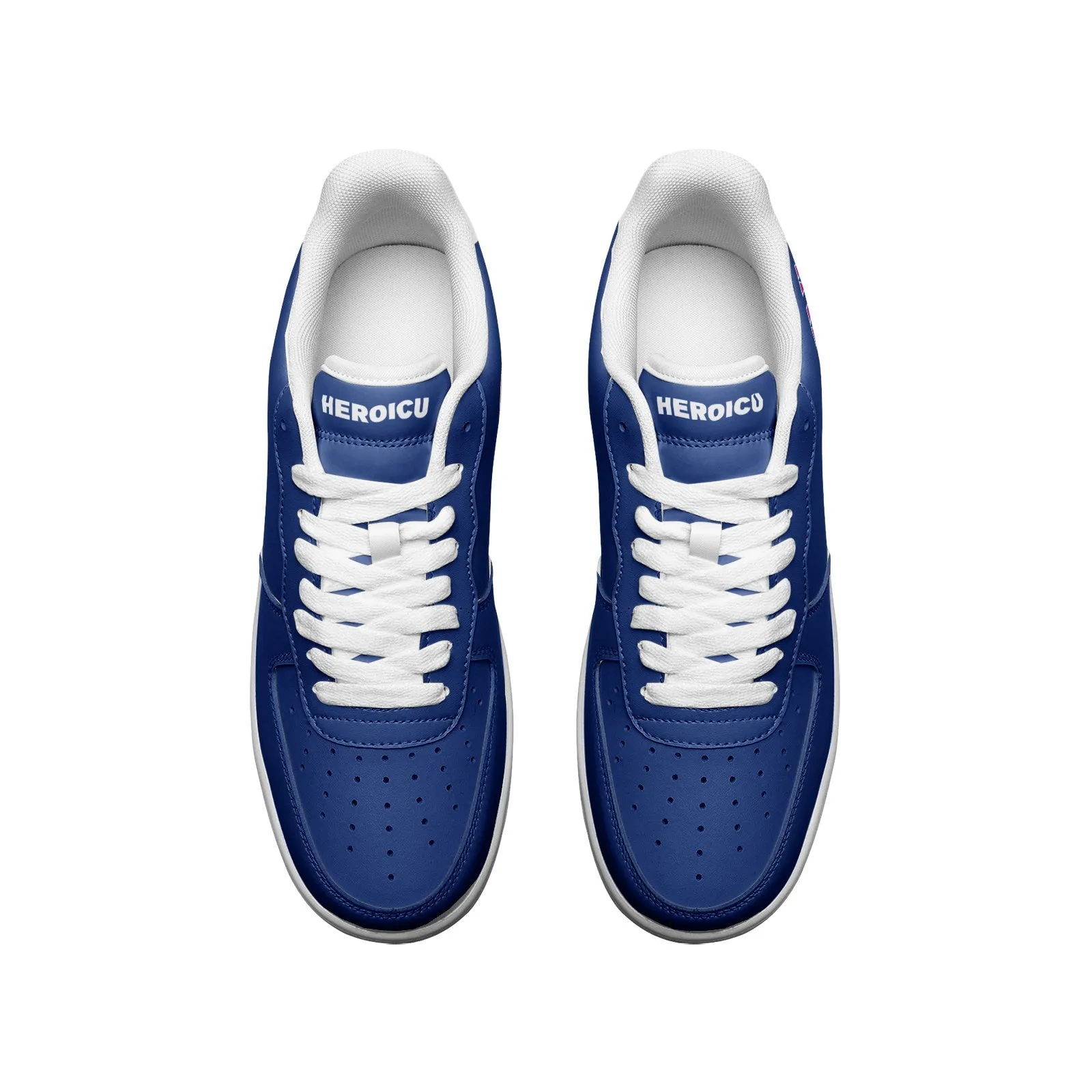 Customized Low Top Leather Sneakers - For Nanni (Get yours at HeroicU)