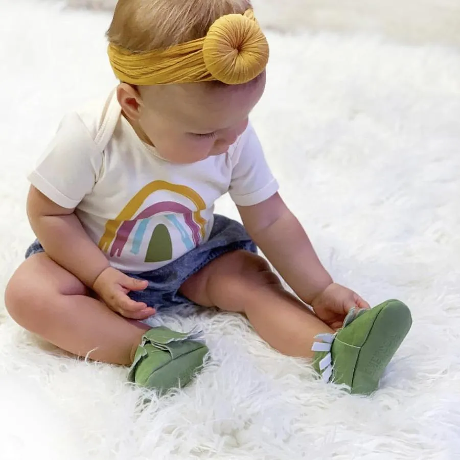 Earth Tone Rainbow Onesie