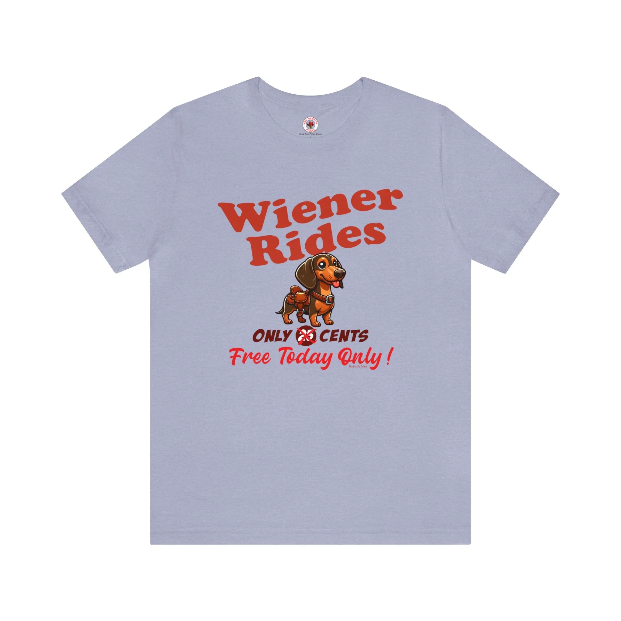 Free Wiener Rides T-Shirt