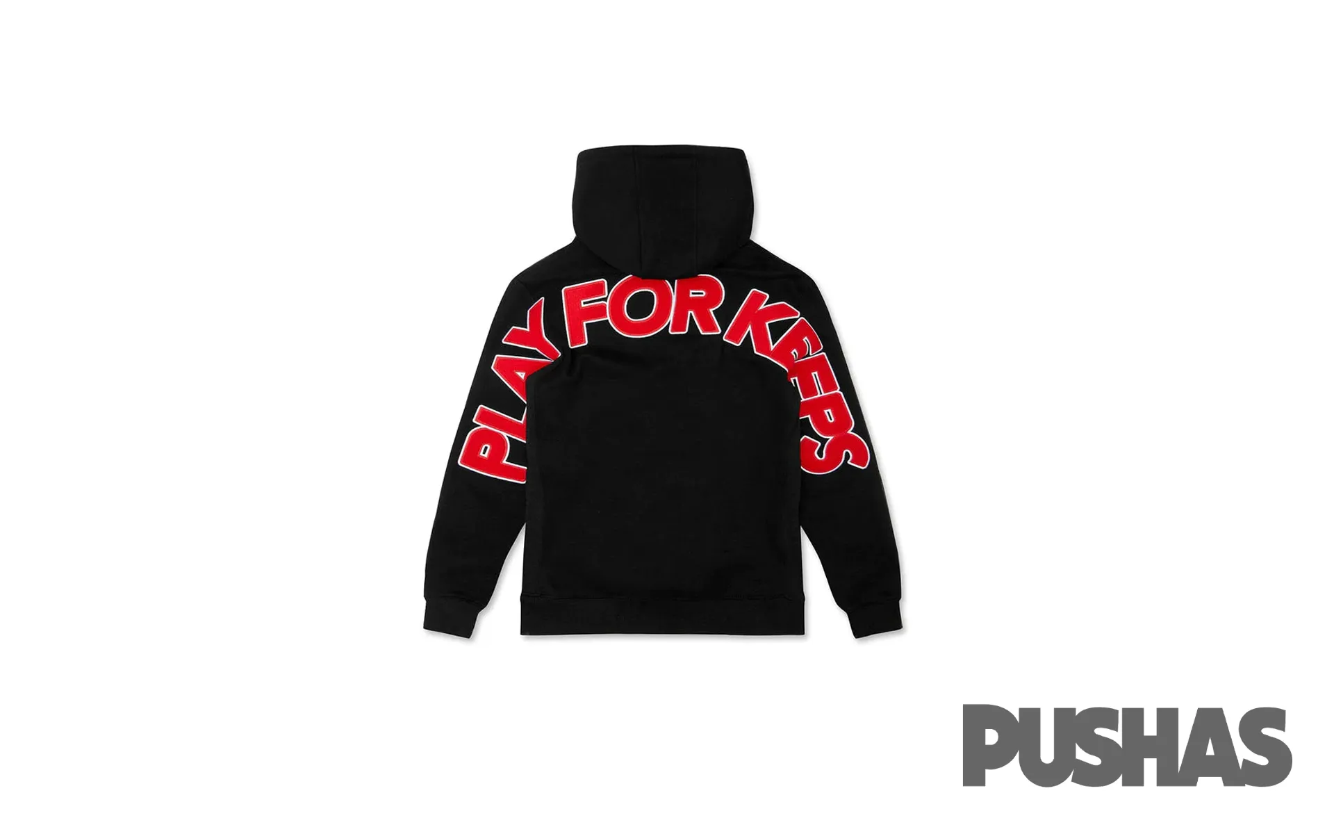 Geedup Play For Keeps Mens Hoodie - Black/Red (2023)