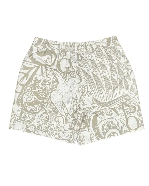 Graffiti Nylon Short Set