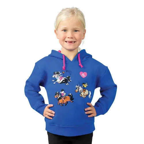 Hy Equestrian Thelwell Collection Race Children's Embroidered Hoodie