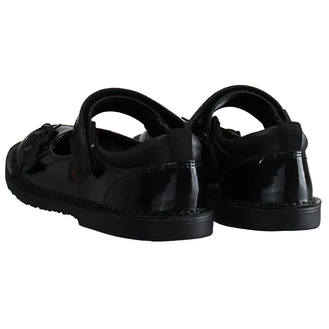 Kickers School Kids Black Shoes