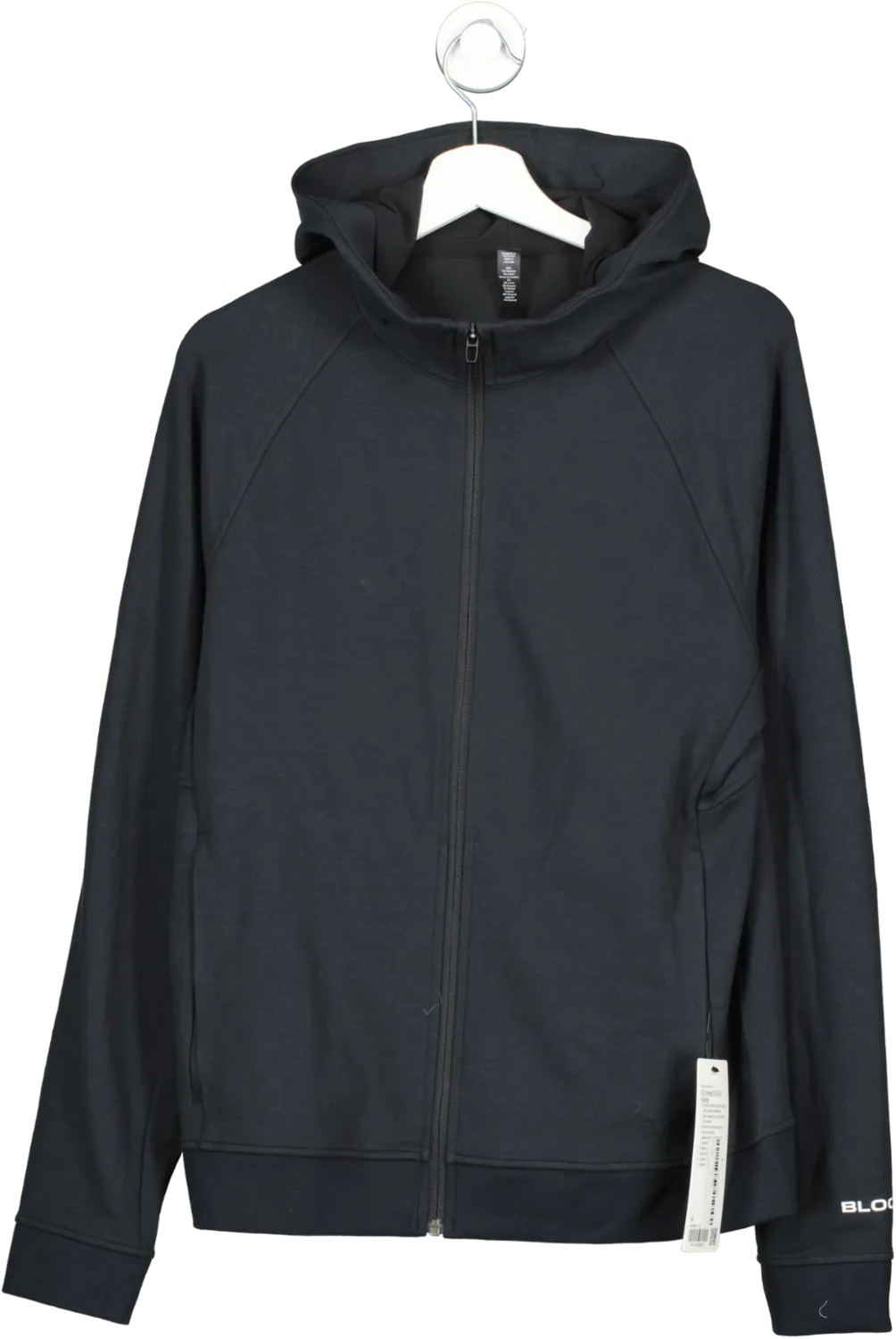 Lululemon Black City Sweat Full-zip Hoodie UK M