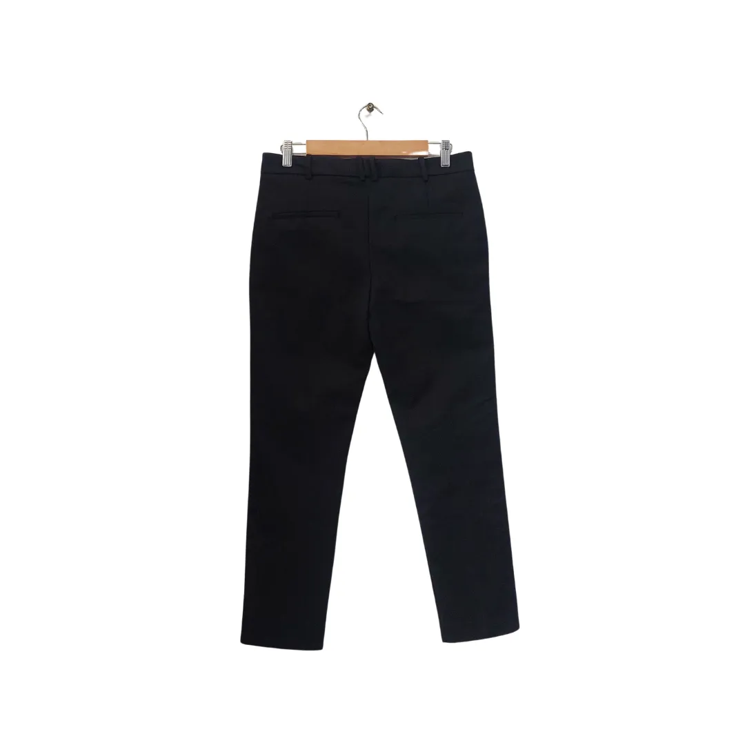 Mango Black Straight-leg Formal Pants | Brand New |