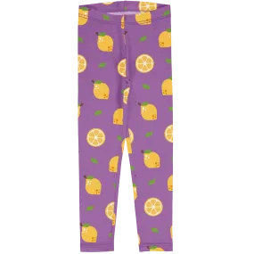 Maxomorra Lemon Organic Cotton Leggings