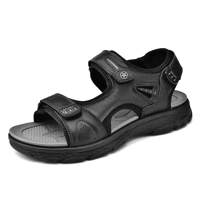 Men's Casual Shoes - Comfortable Leather Sandals (FC108)