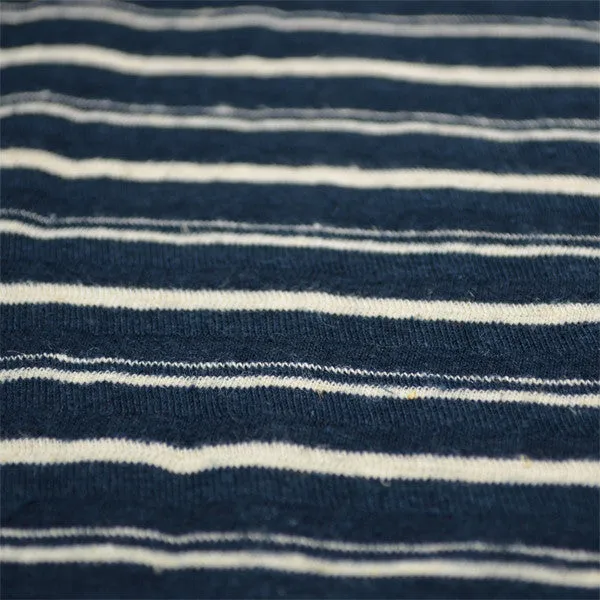 Norse Projects - Godtfred Hemp Stripe Long-Sleeve T-shirt - Navy