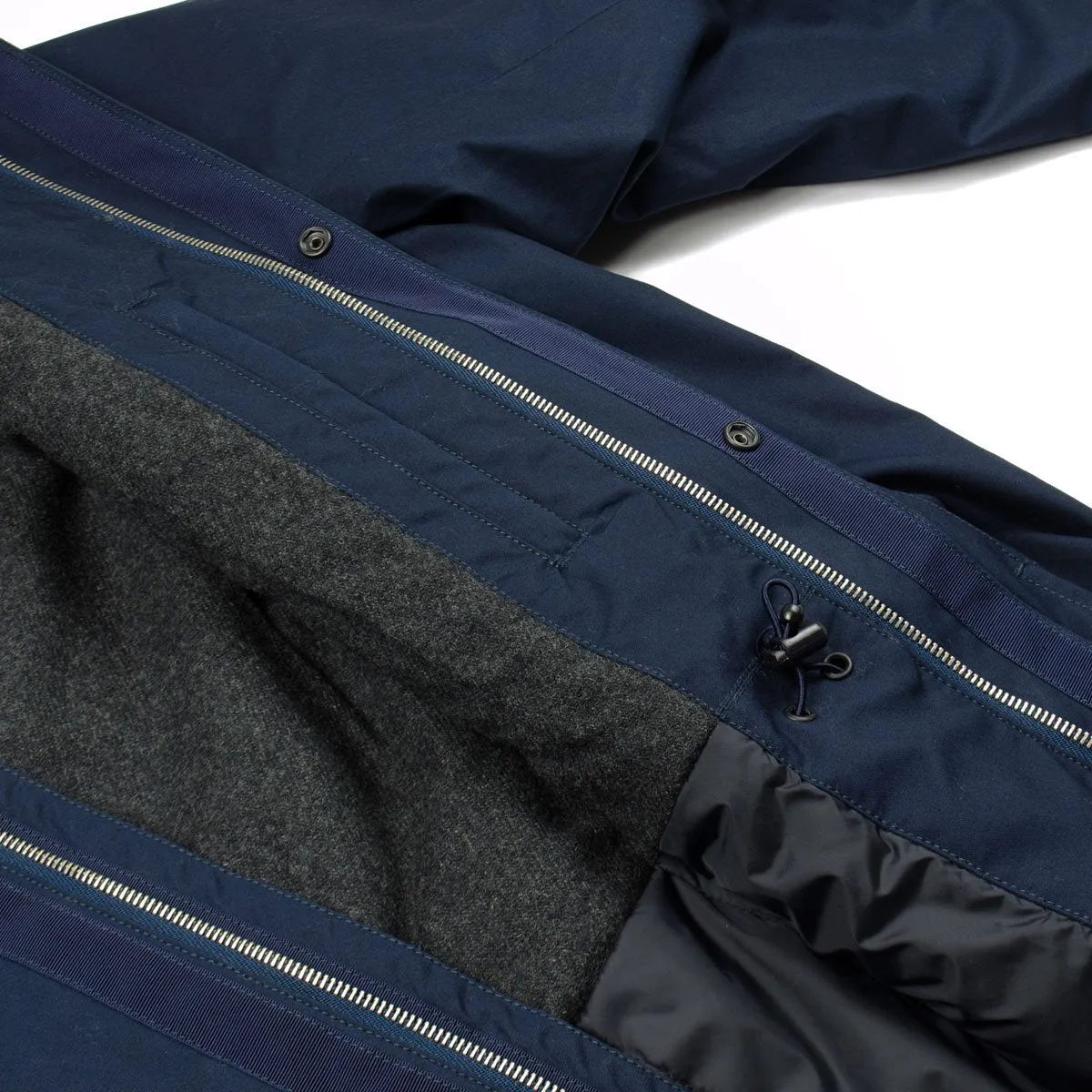 Norse Projects - Lindisfarne 2.0 Cambric Parka - Dark Navy