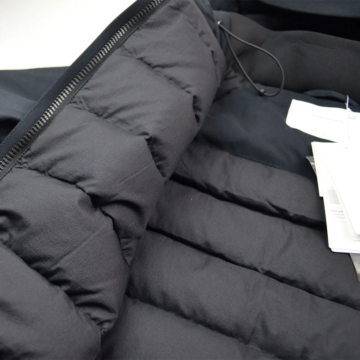 Norse Projects Rokkvi 2.0 Parka Jacket - Stylish Black Winter Coat for Men