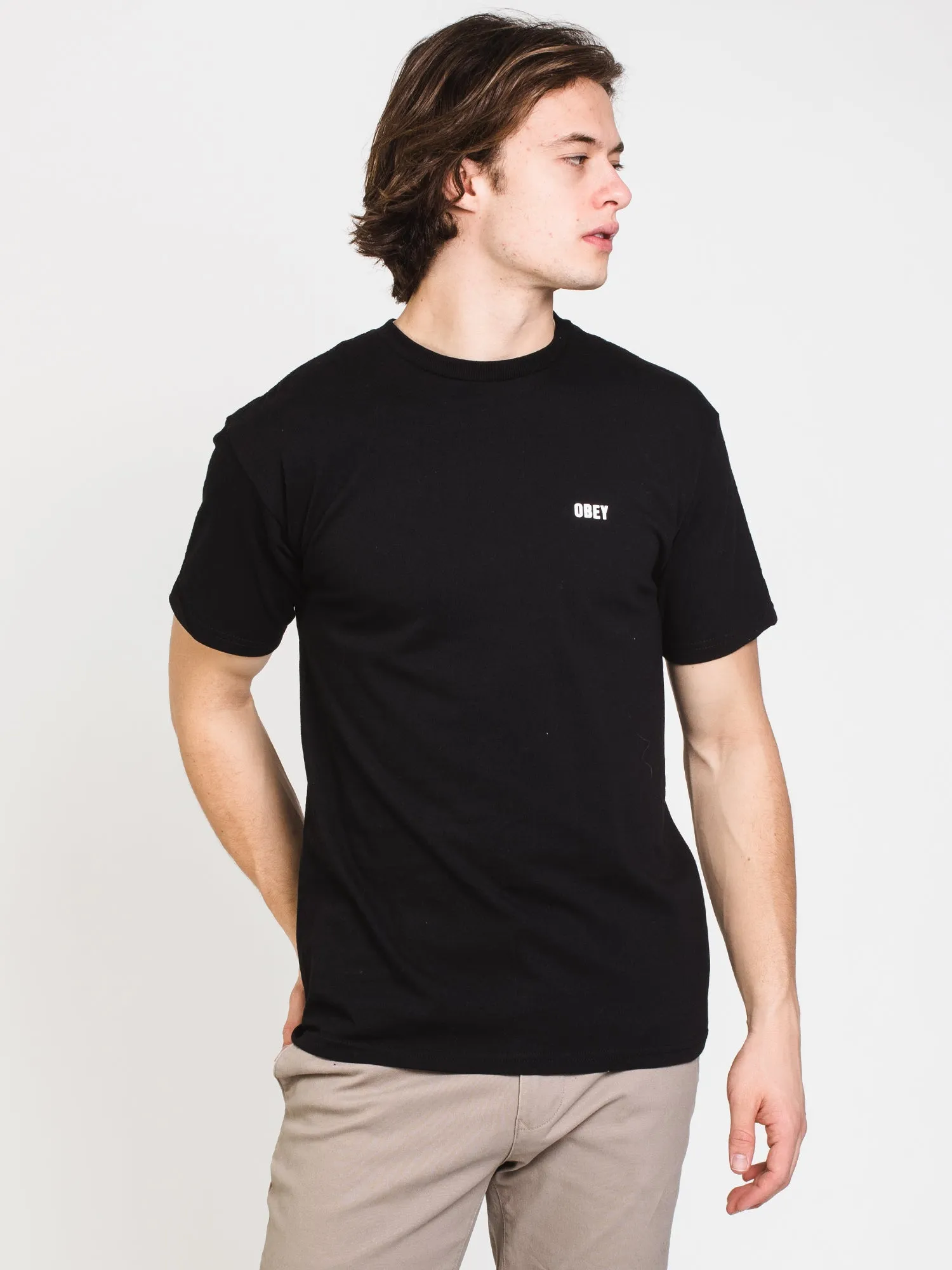 OBEY OFFICIAL SHORT SLEEVE TEE  - CLEARANCE