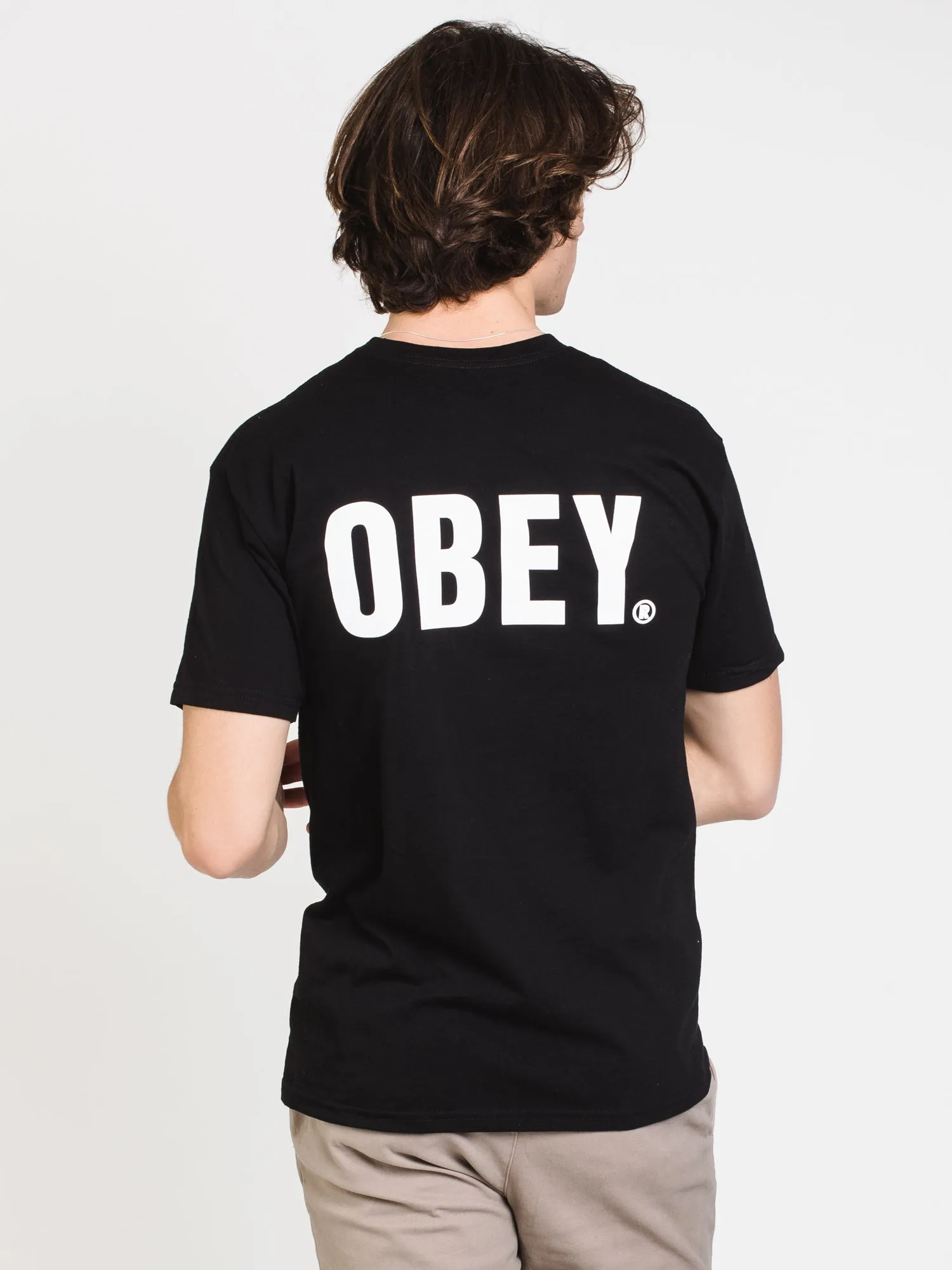 OBEY OFFICIAL SHORT SLEEVE TEE  - CLEARANCE