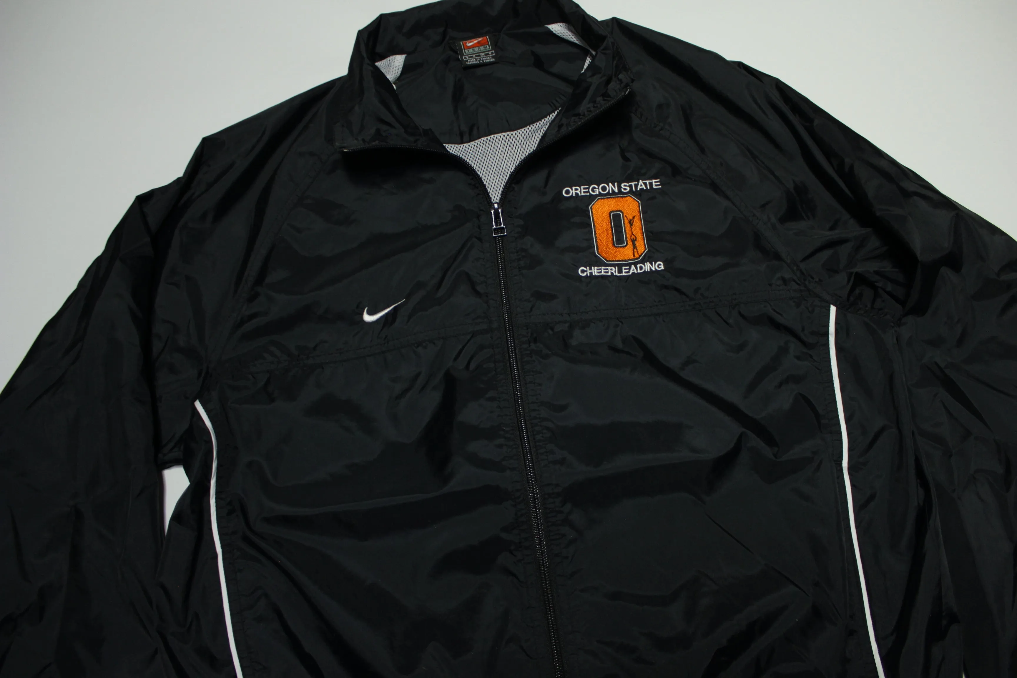 Oregon State Beavers Nike Team Vintage 90's Y2K Swoosh Cheerleading Windbreaker