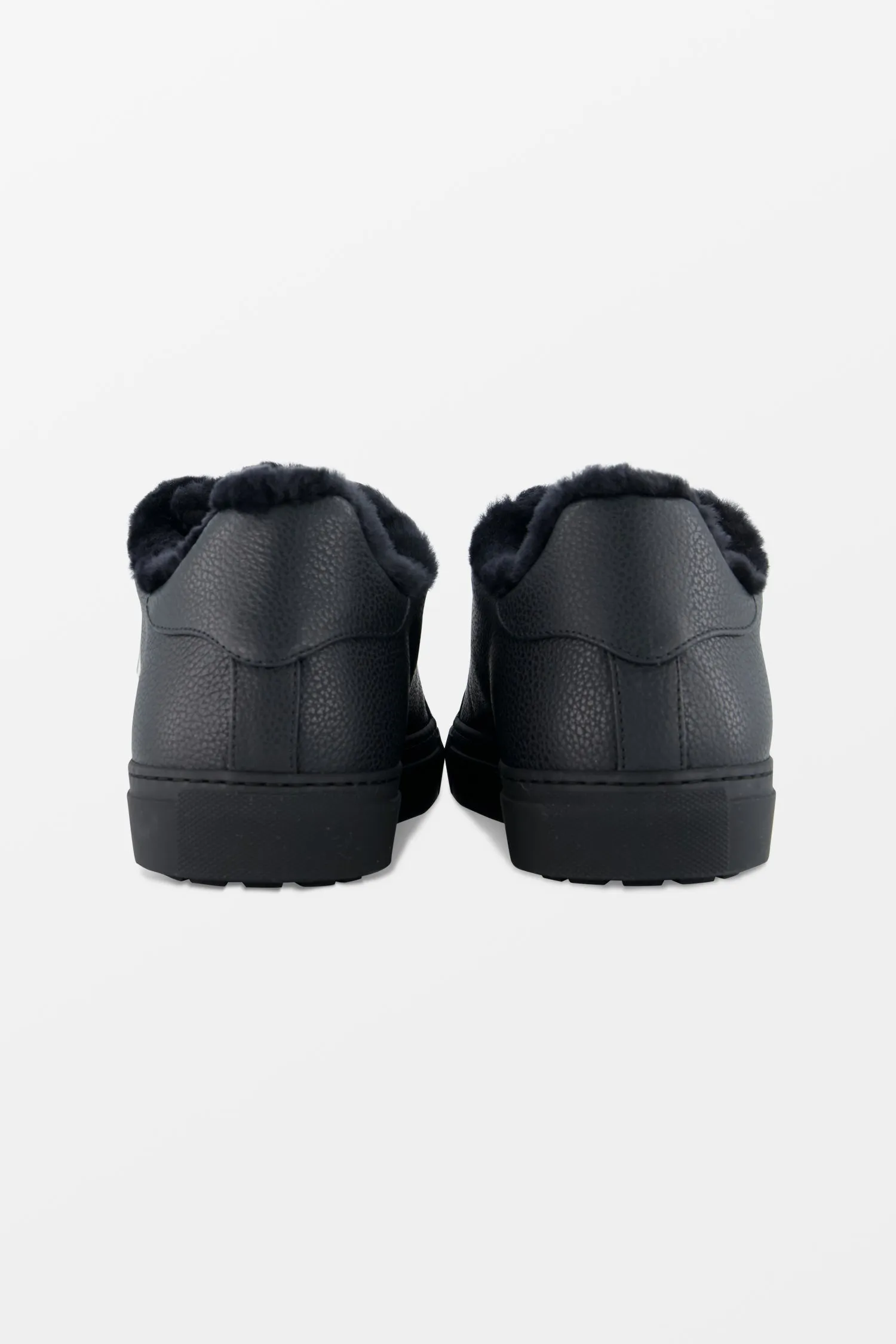 Philipp Plein Black Lo-Top Hexagon Sneakers