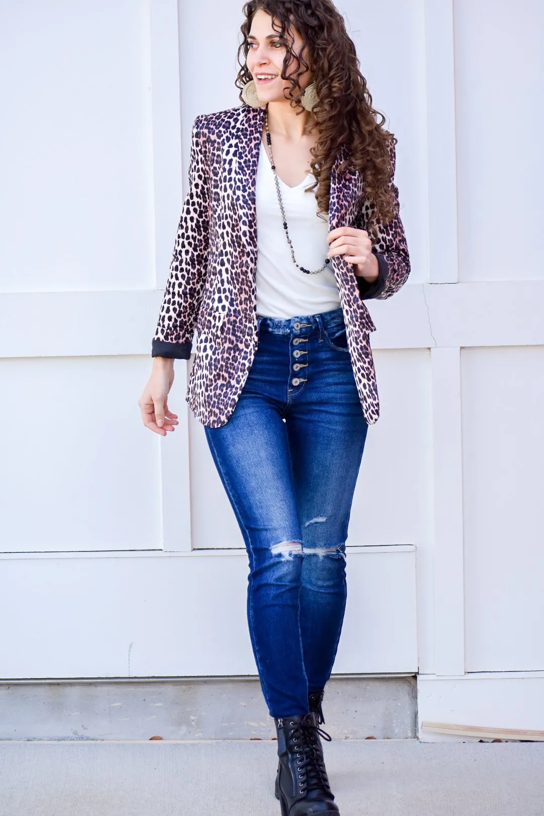 Predictions Printed Blazer