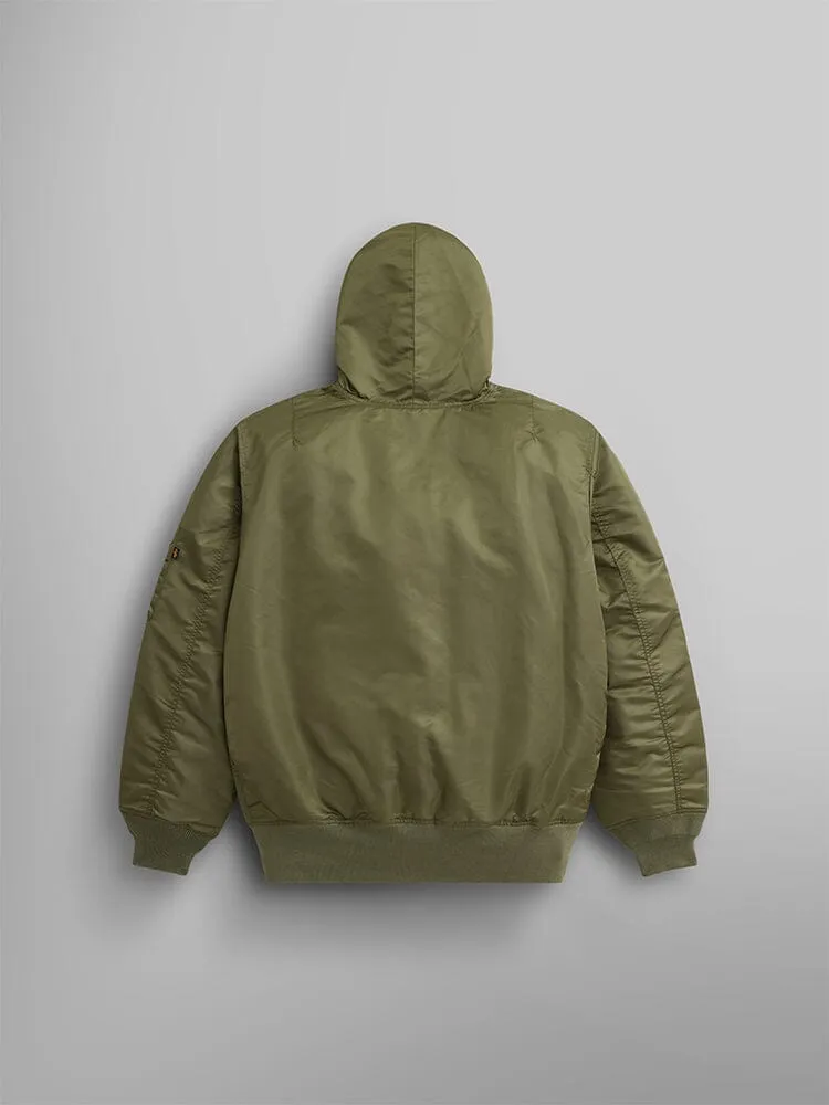 PULL-OVER MA-1 JACKET HOODIE