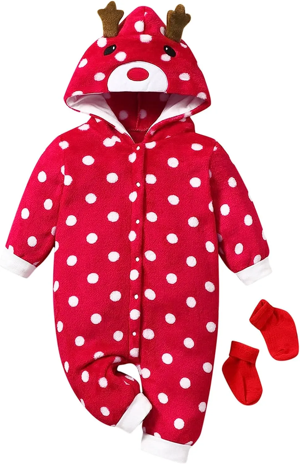 Red Deer Kids Onesie