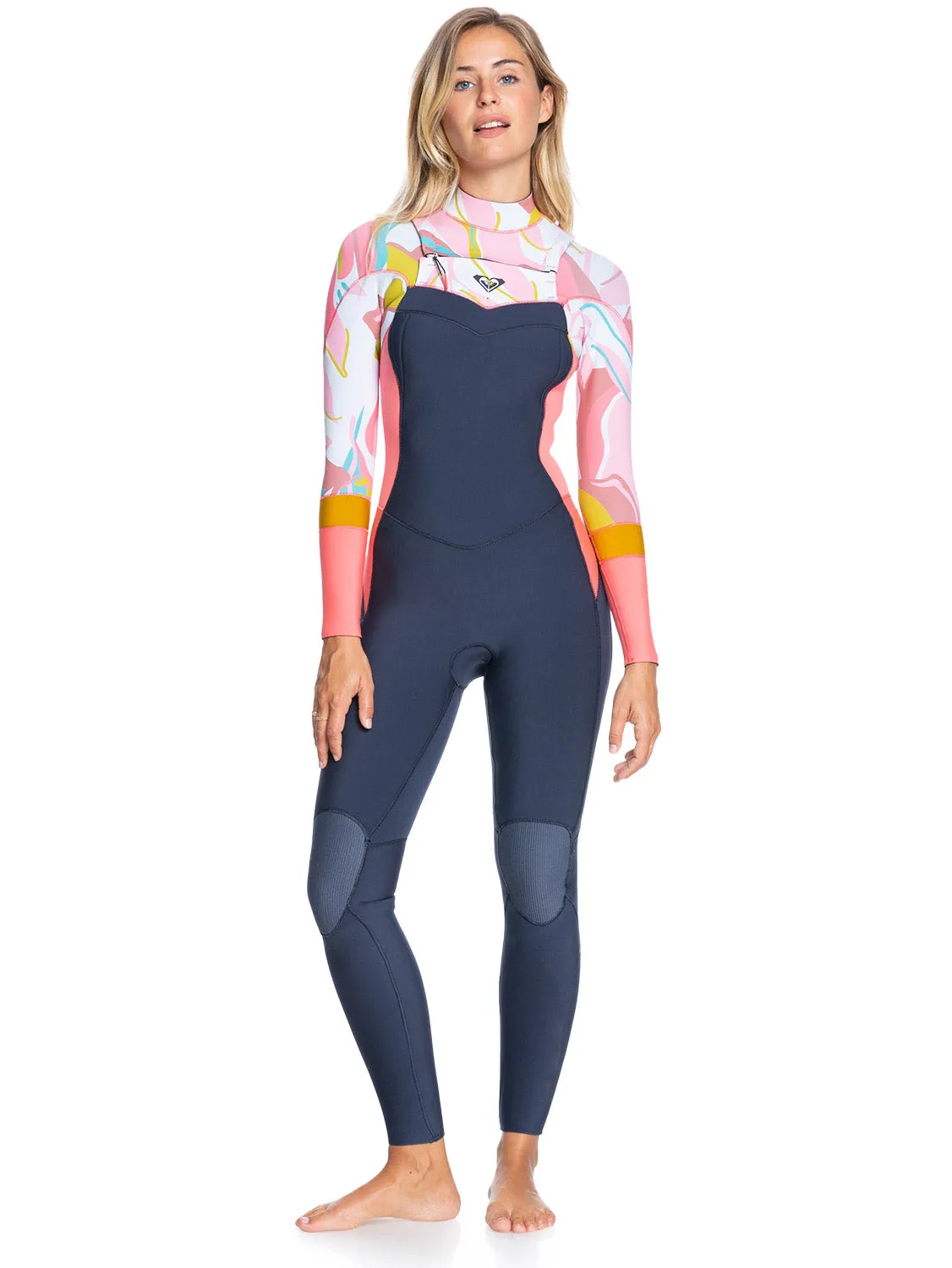 Roxy Ladies 3/2 Syncro Chest Zip Wetsuit