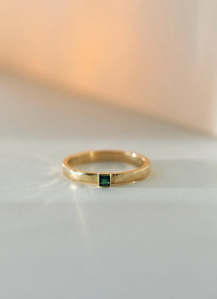 Roxy tourmaline ring 14k gold