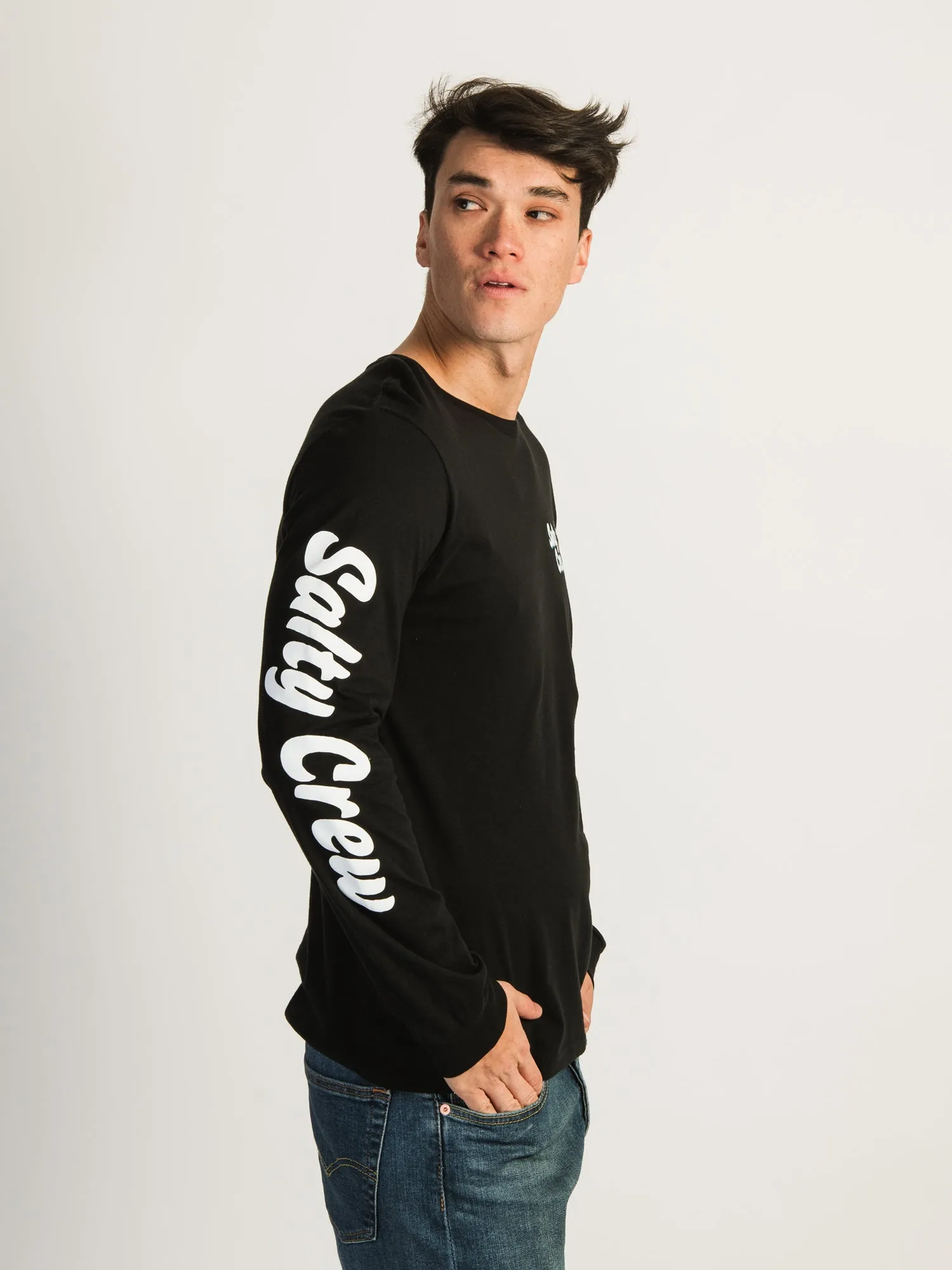 SALTY CREW FISH N CHIPS PREMIUM LONG SLEEVE TEE