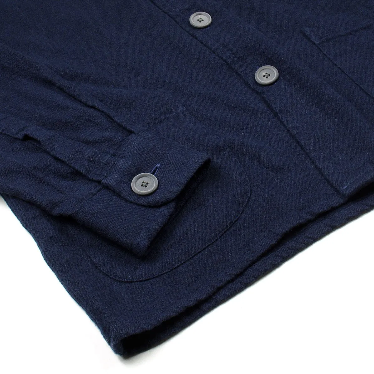 Schnayderman's - Linen Cotton Overshirt - Navy