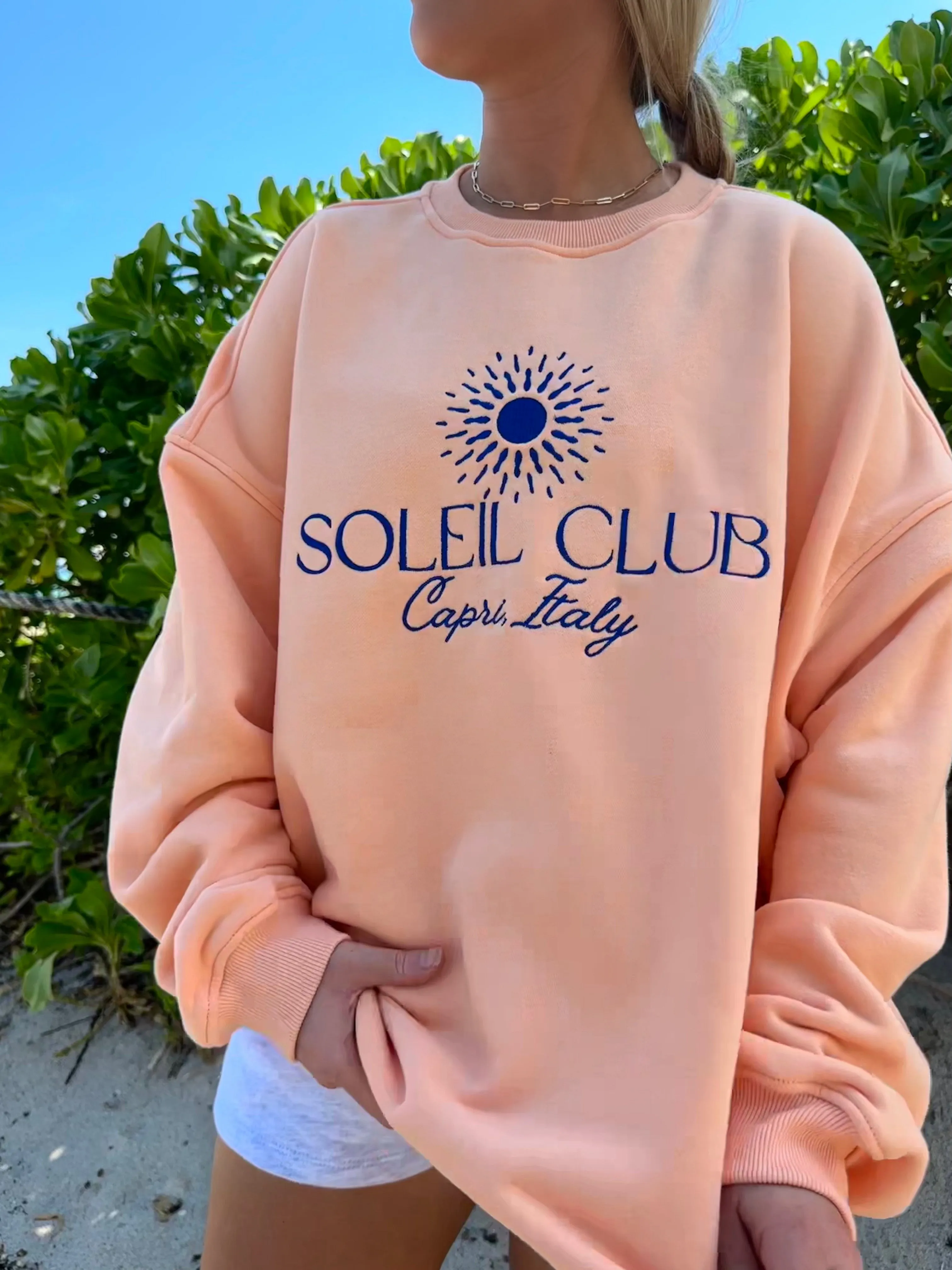 SOLEIL CLUB SWEATSHIRT