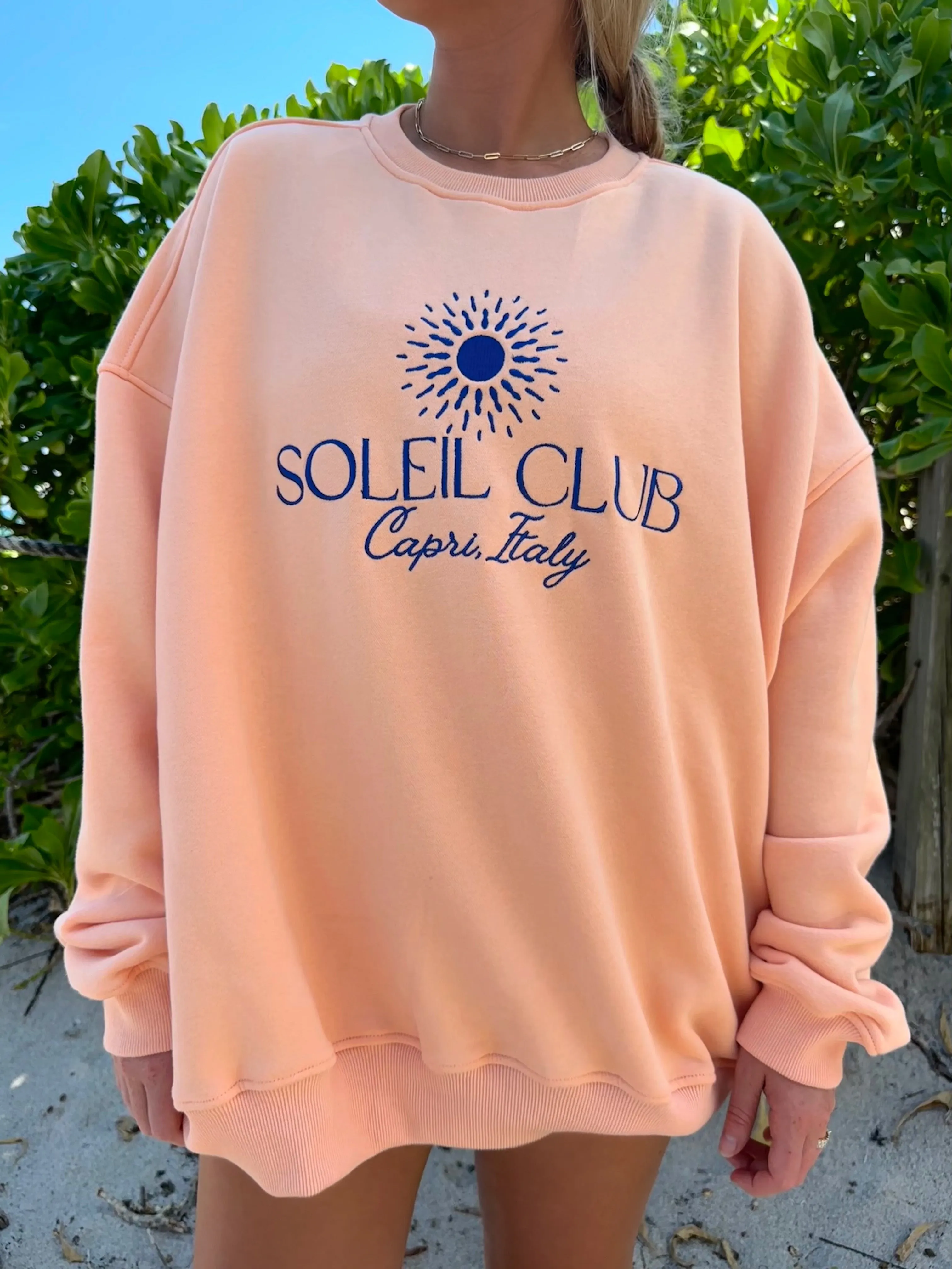 SOLEIL CLUB SWEATSHIRT