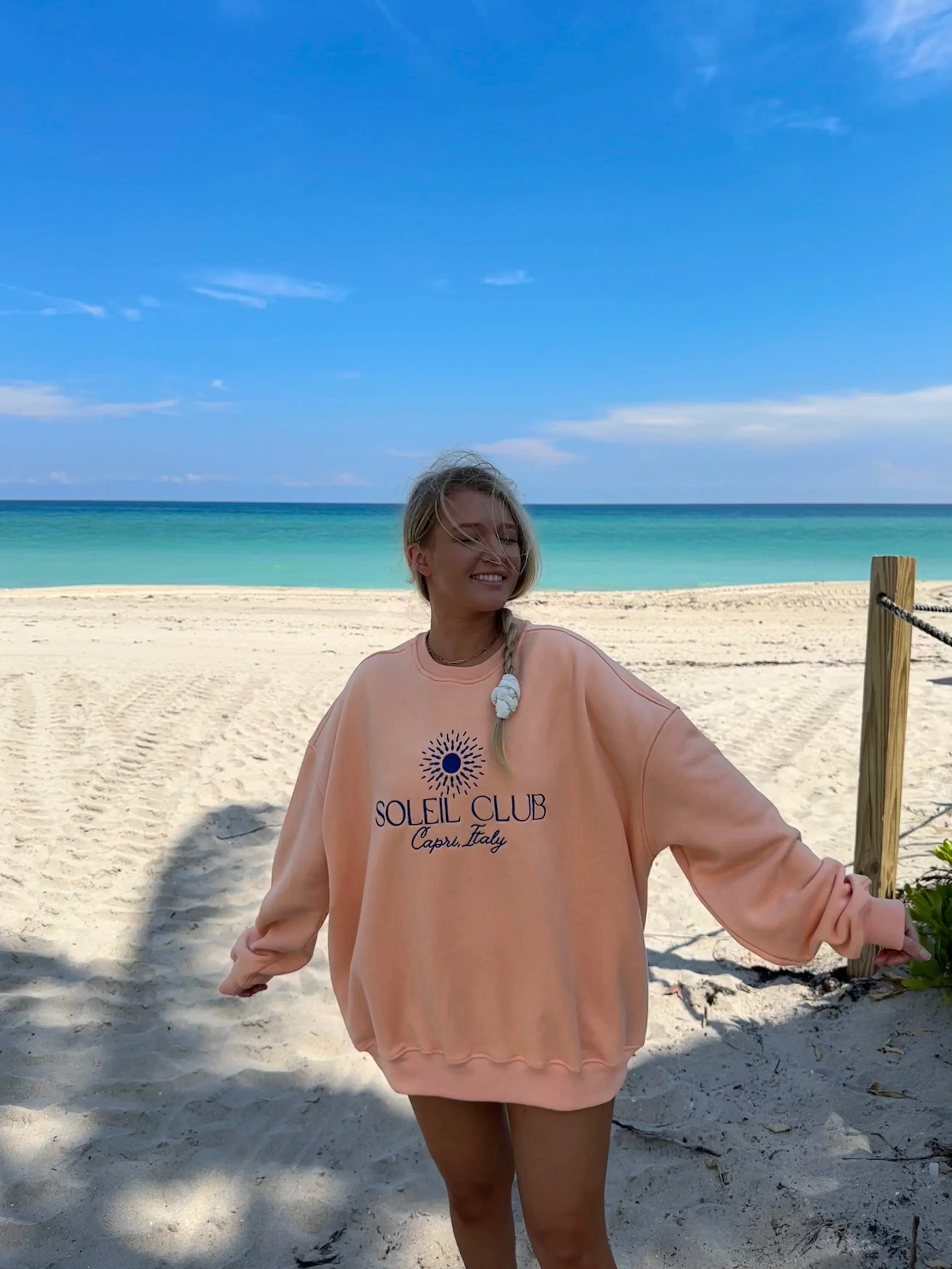 SOLEIL CLUB SWEATSHIRT